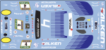 Decal Porsche 911 992 GT3 R  #4 Team Falken Nurburgring 2025